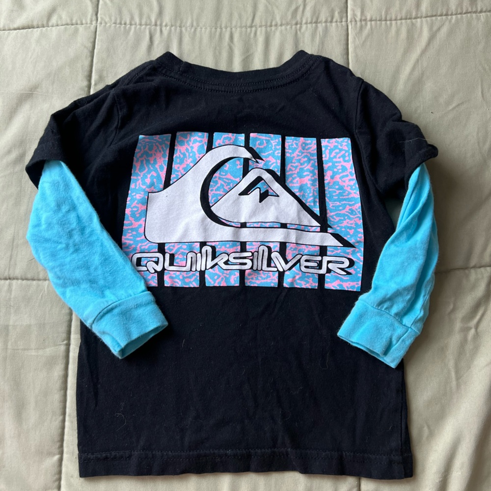 Toddler Quiksilver Long Sleeve Tshirt